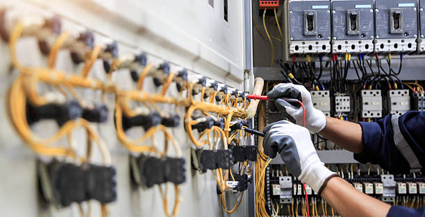 Professional Electrician technician working in Larned, KS
